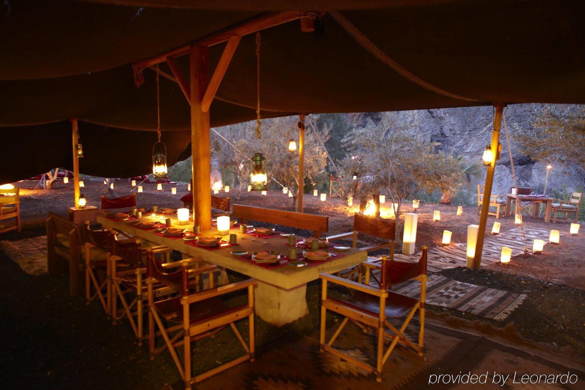 Hotel Ma'In Hot Springs Ristorante foto The dining room at the camp